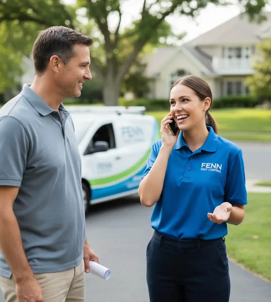 Fenn Pest Control customer support in Boaz
